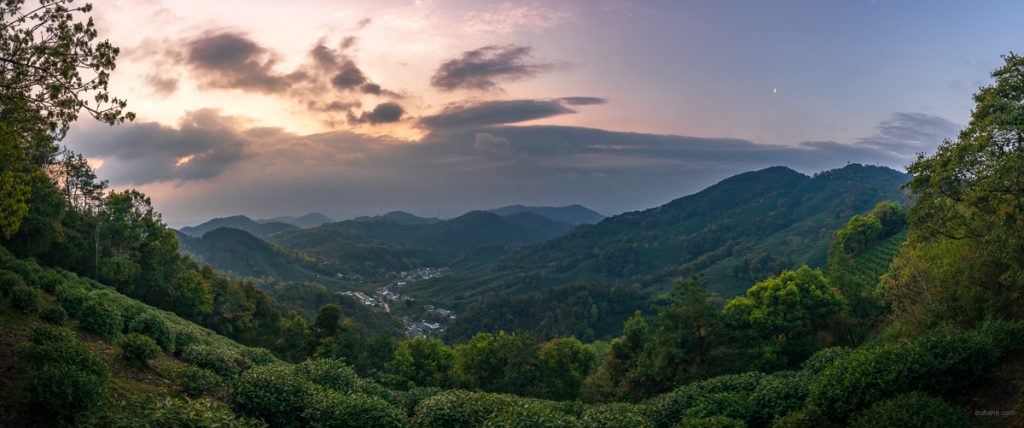 Mountains in sunrise